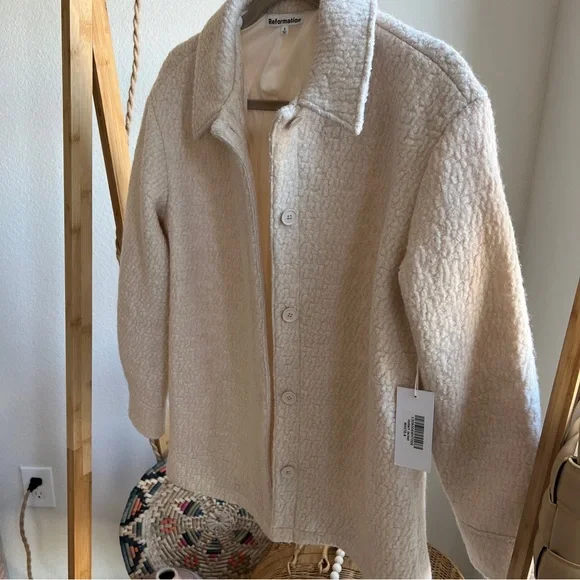 NWT Reformation Hobart Jacket - Picture 6 of 11